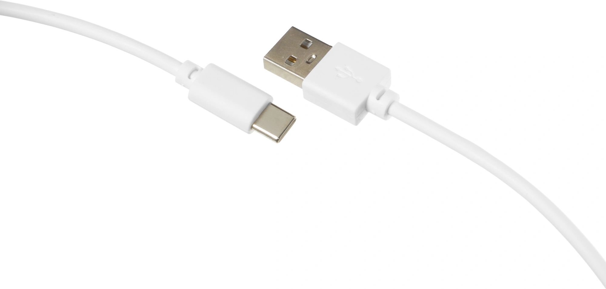 картинка Кабель USB (m)-USB Type-C (m) 1м белый от магазина бытовой техники и электроники «Тантал»