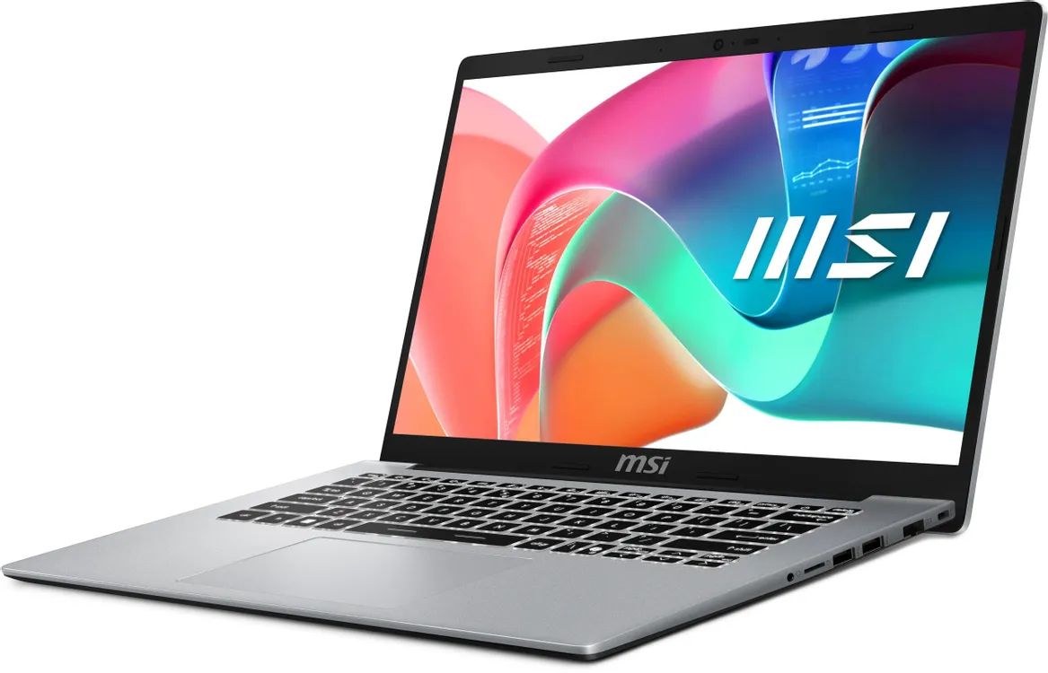картинка Ноутбук 14" MSI Modern 14 F1MG-816XRU серебристый Core 5 120U 16GB/512GB IntelGr FreeDOS (9S7-14S113-816) от магазина бытовой техники и электроники «Тантал»