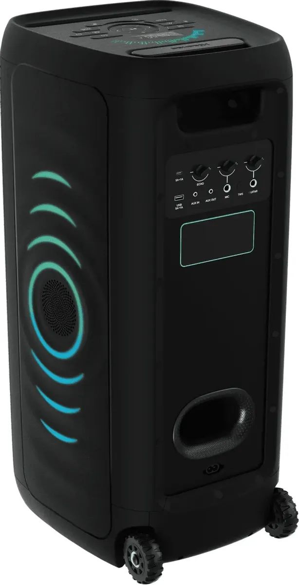 картинка Портативная акустика Hisense PARTY THUNDER 2.1 620Вт 12500мАч черный от магазина бытовой техники и электроники «Тантал»
