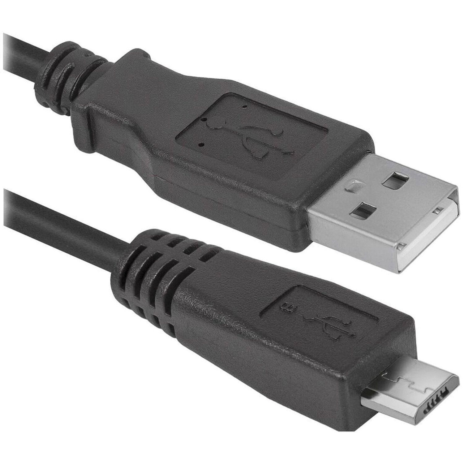 картинка Кабель Defender USB 2.0 Type-A - Micro-B 1.8м черный (USB08-06/87459) от магазина бытовой техники и электроники «Тантал»