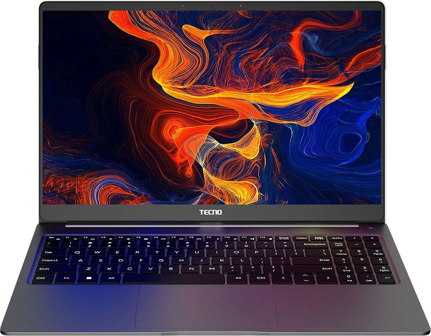картинка Ноутбук 15.6" Tecno MegaBook T15DA серый R5-7430U 8Gb/512Gb RadeonRXVega7 W11Home (71003300345) от магазина бытовой техники и электроники «Тантал»