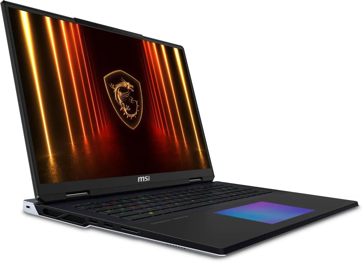 картинка Ноутбук 18" MSI Titan 18 HX AI A2XWJG-206RU черный Ultra 9 285HX 64Gb/4Tb RTX 5090 W11Home (9S7-182421-206) от магазина бытовой техники и электроники «Тантал»